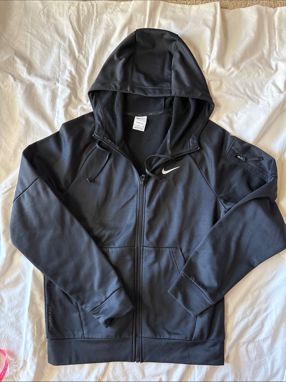 Nike Black Full-Zip Performance Hoodie Jacket